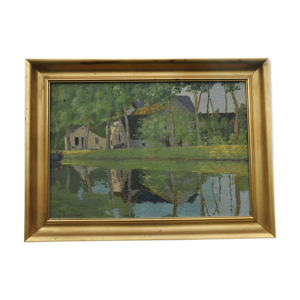 Eugène Kissling Le canal