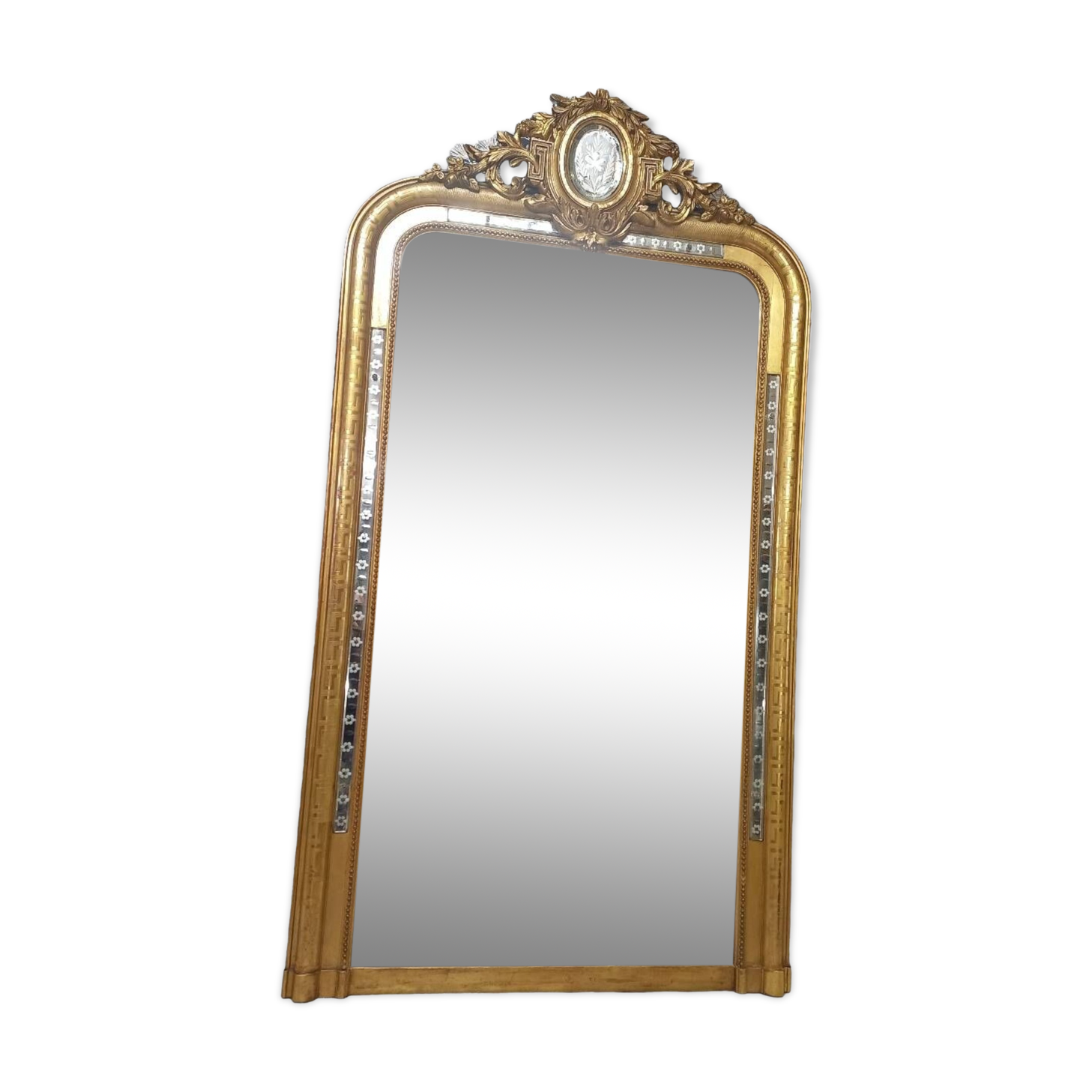 Louis Philippe period mirror 146 x 80