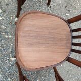 5 Thonet wooden bistro chairs
