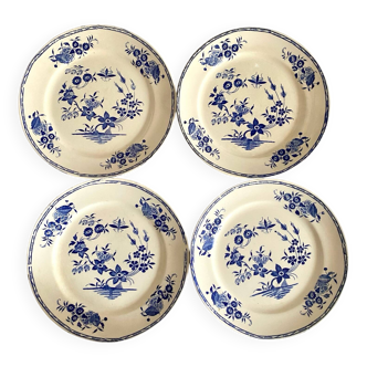 Boch La Louvière Grand Bouquet Dessert Plates