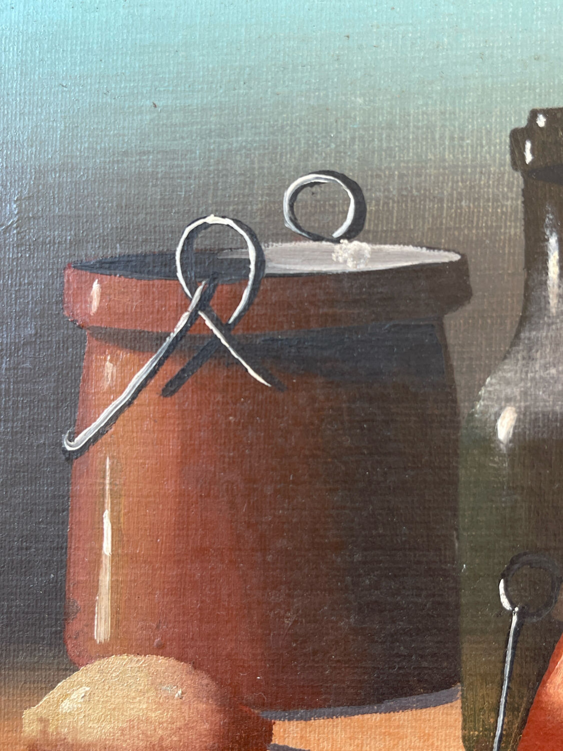 Still life on canvas 1950.