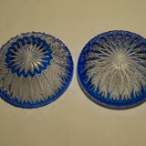 Blue and white crystal-sized box