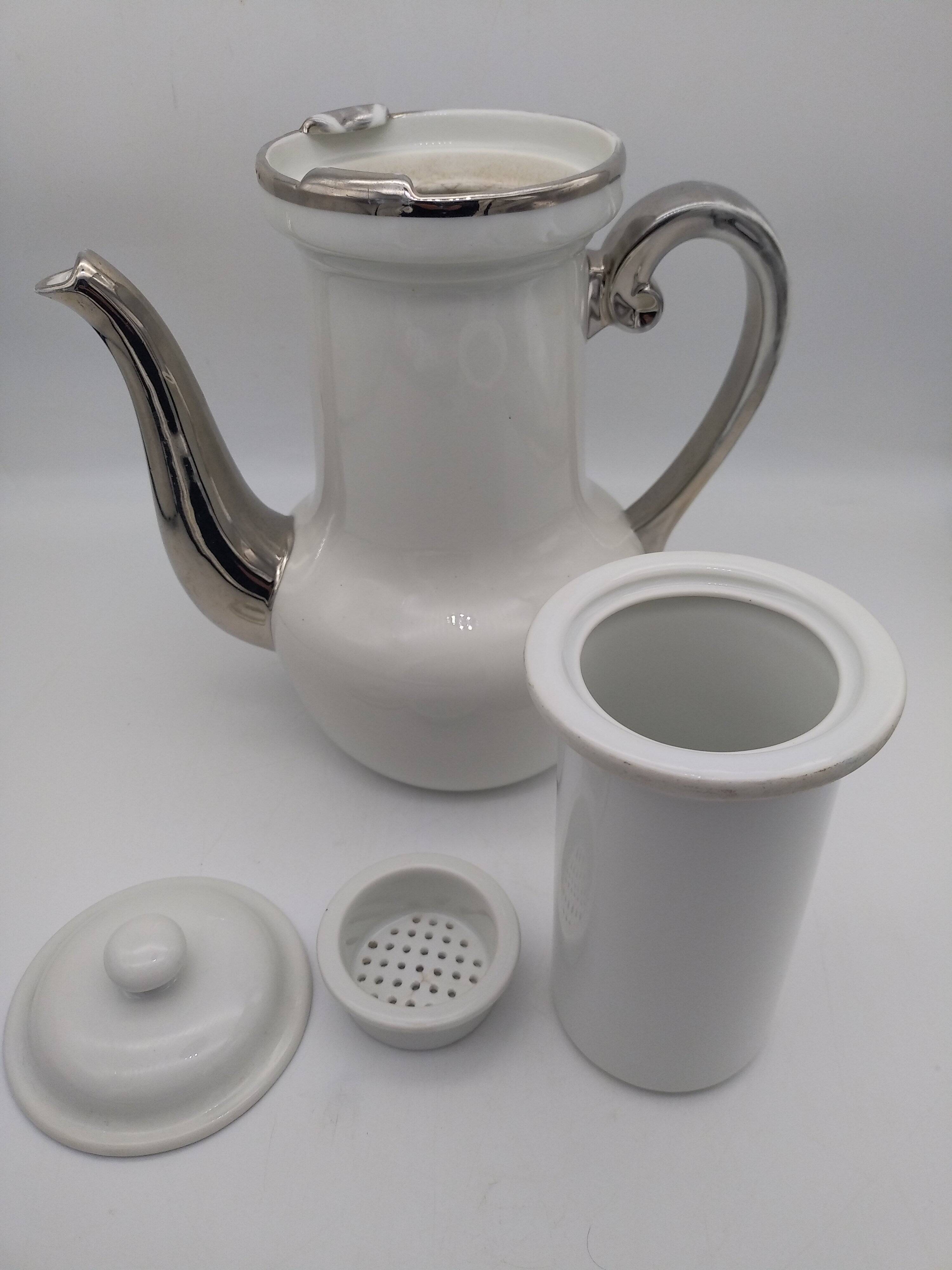 Teapot Coffee Maker Aluminite Frugier Limoges.
