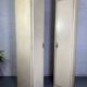 Pair of vintage white cabinets
