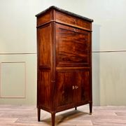 Lady's Secretary In Mahogany Louis XVI XVIII Eme Century