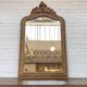 Gilded Mirror with Pediment, 1890