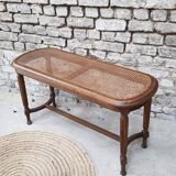 Large Louis XVI style piano stool