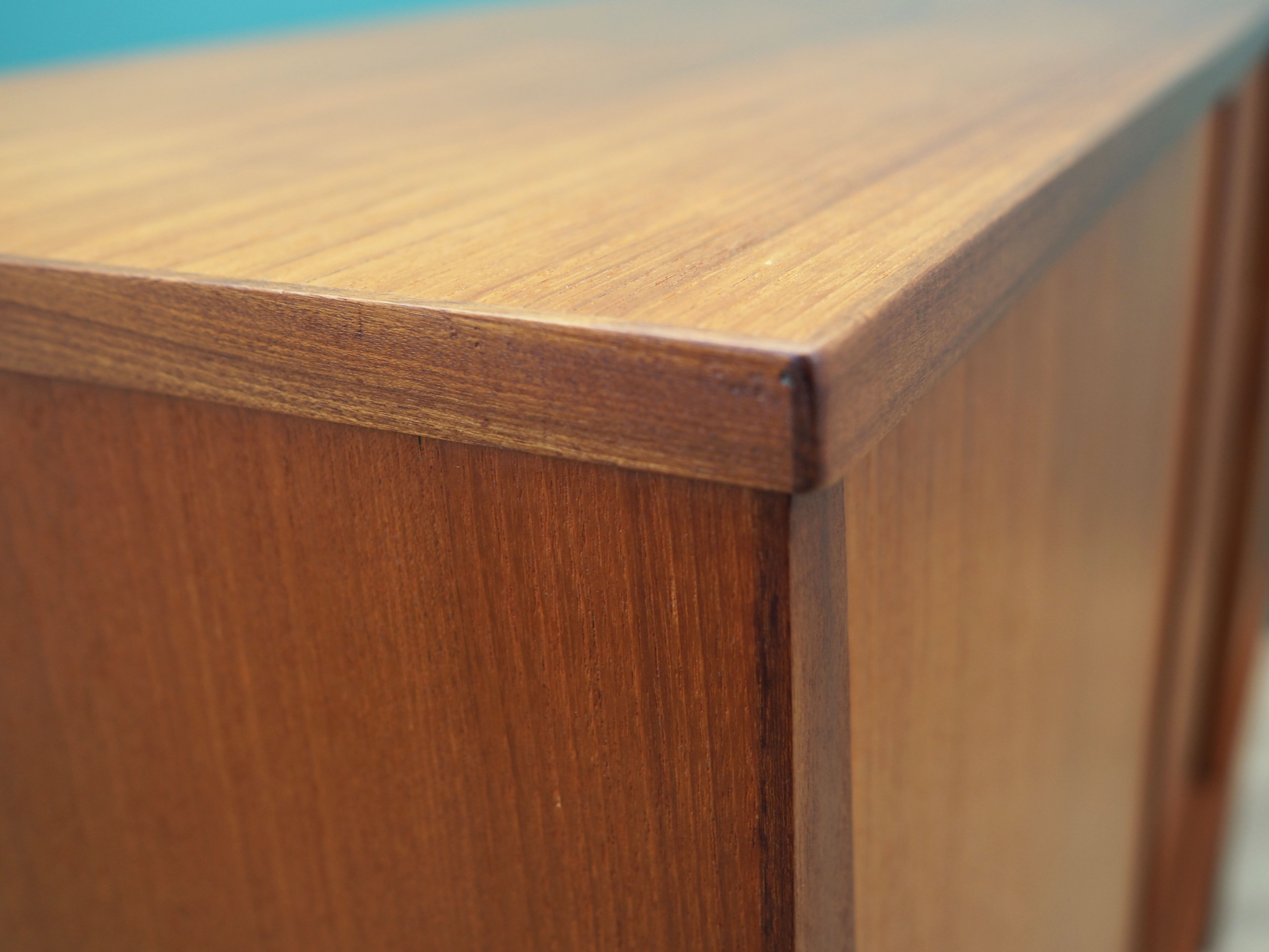 Teak highboard, Danish design, 1960s, production: Denmark