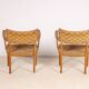 Pair of Karl Schrøder Model 1570 Lounge Chairs, Fritz Hansen, 1930s