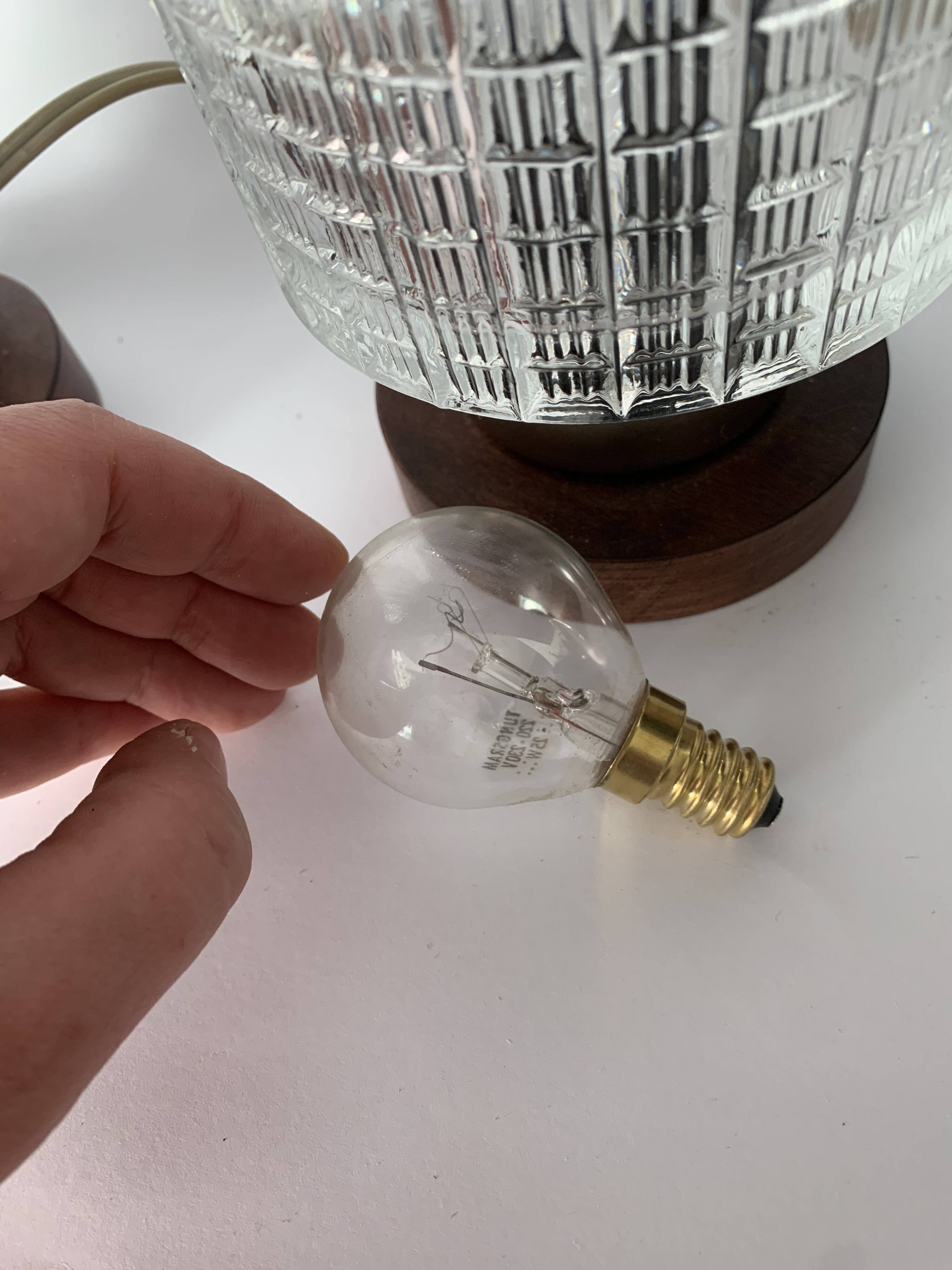 A pair of bedside lamps  'Pokrok Žilina', Czechoslovakia, 1960s/70s.