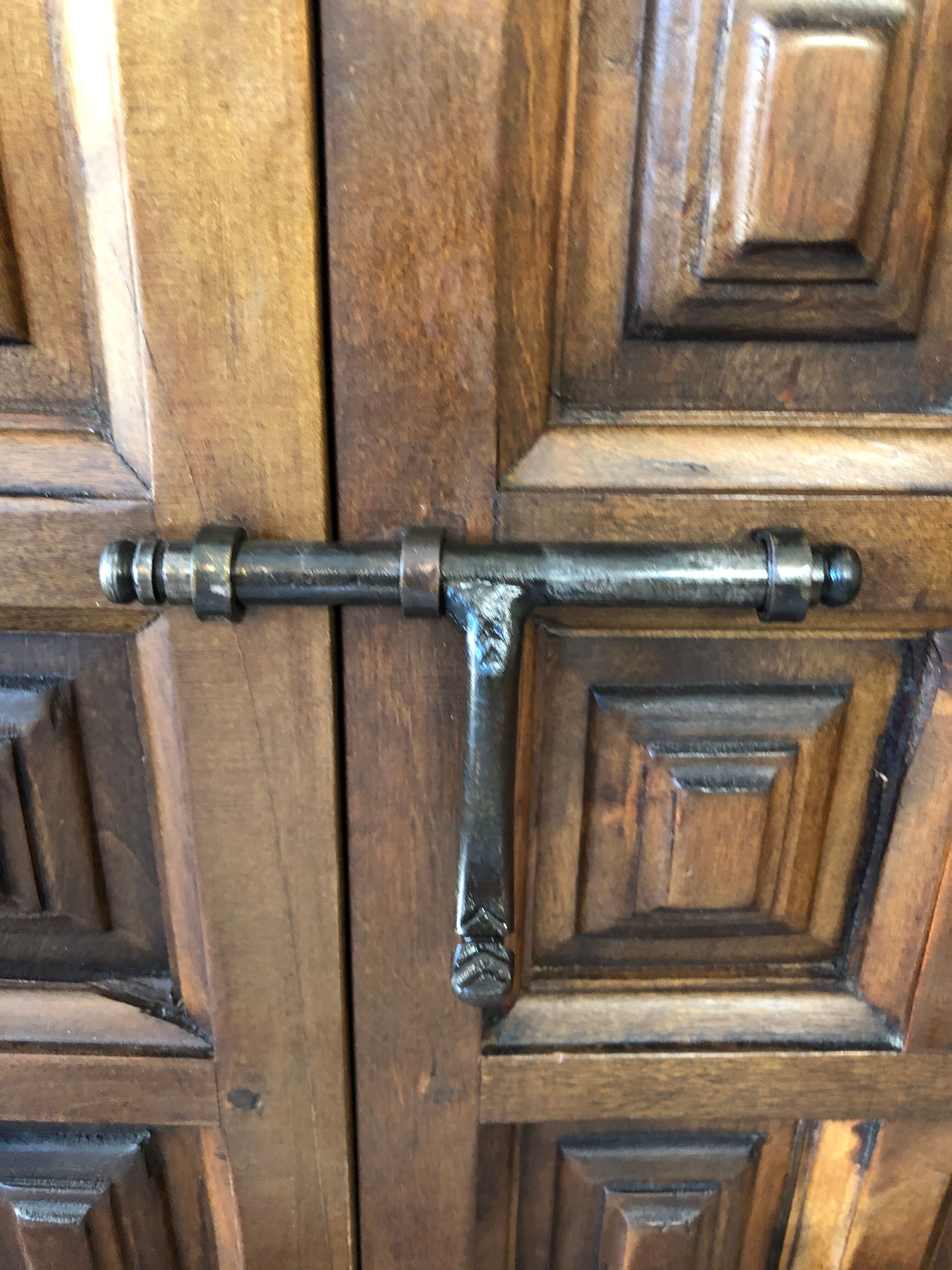 Antique walnut sideboard