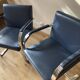 PAIR OF BRNO Knoll ARMCHAIRS, design Mies van der Rohe