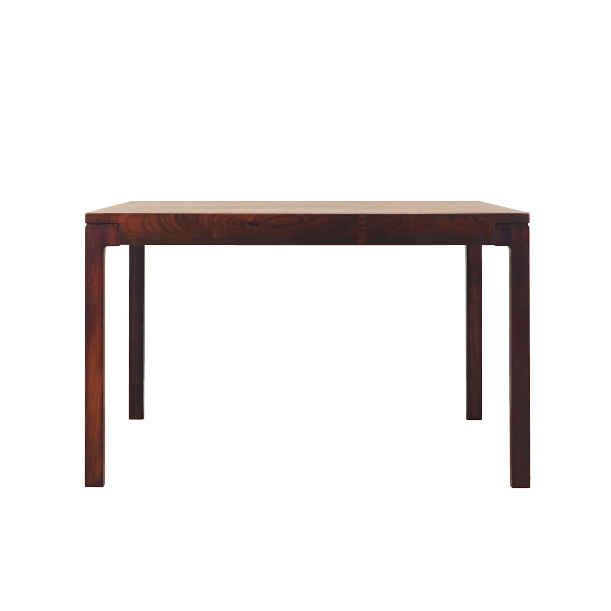 Rosewood coffee table, Danish design, 1970s, manufacturer C.F.C. Silkeborg