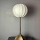 Large Dutch Brutalist Bronze Cocoon Table Lamp, 1990s
