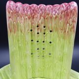 Asparagus dish in bubble