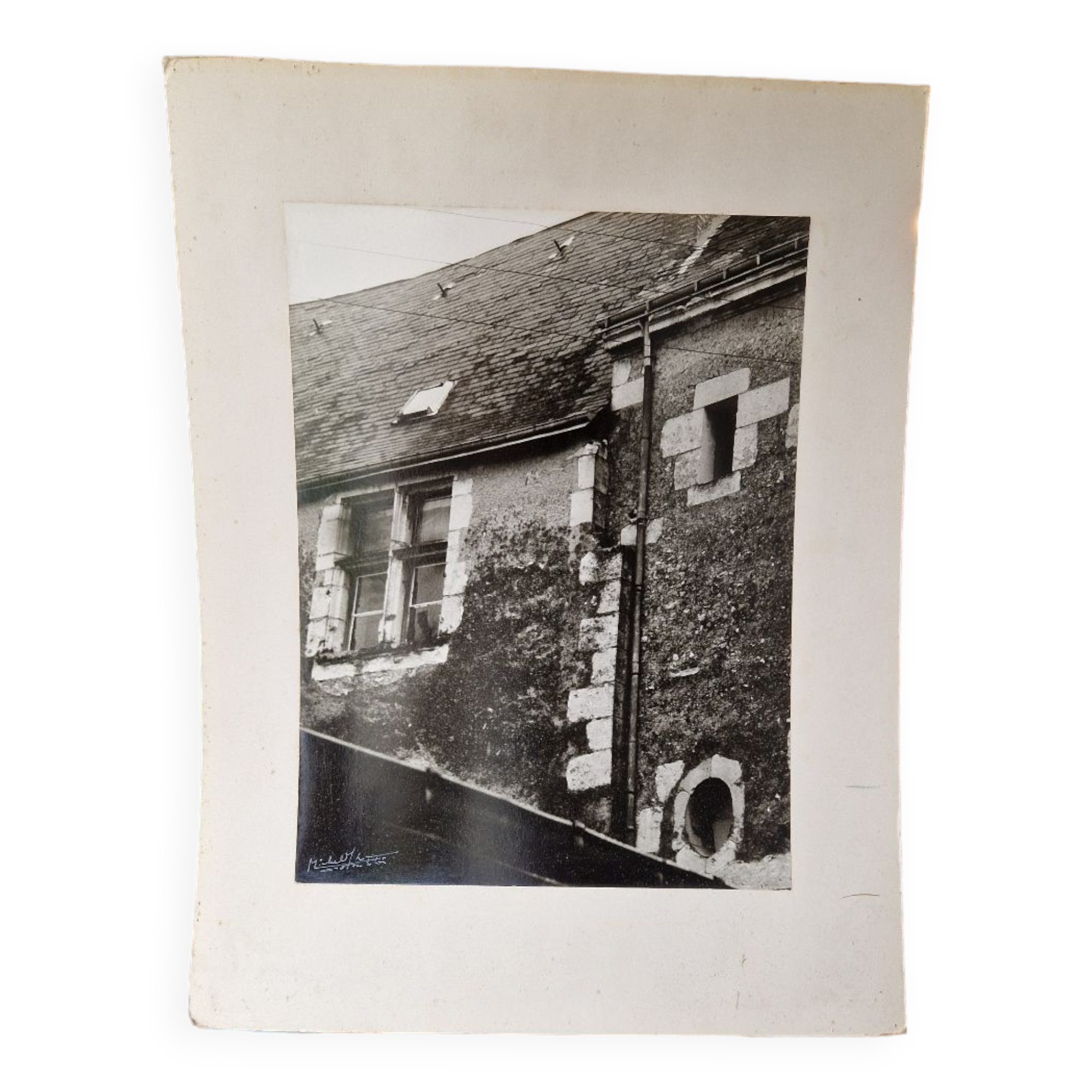 Photo black and white vintage campaign