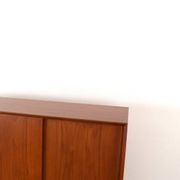 Mid-Century Danish Teak Highboard Model 13 by Gunni Omann for Omann Jun