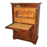 Charles X Secretary in Mahogany and Maple, early 19th century