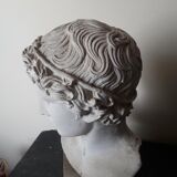 Bust of plaster 19th