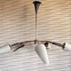 Large vintage Arlus chandelier - 5 arms - 1950s design