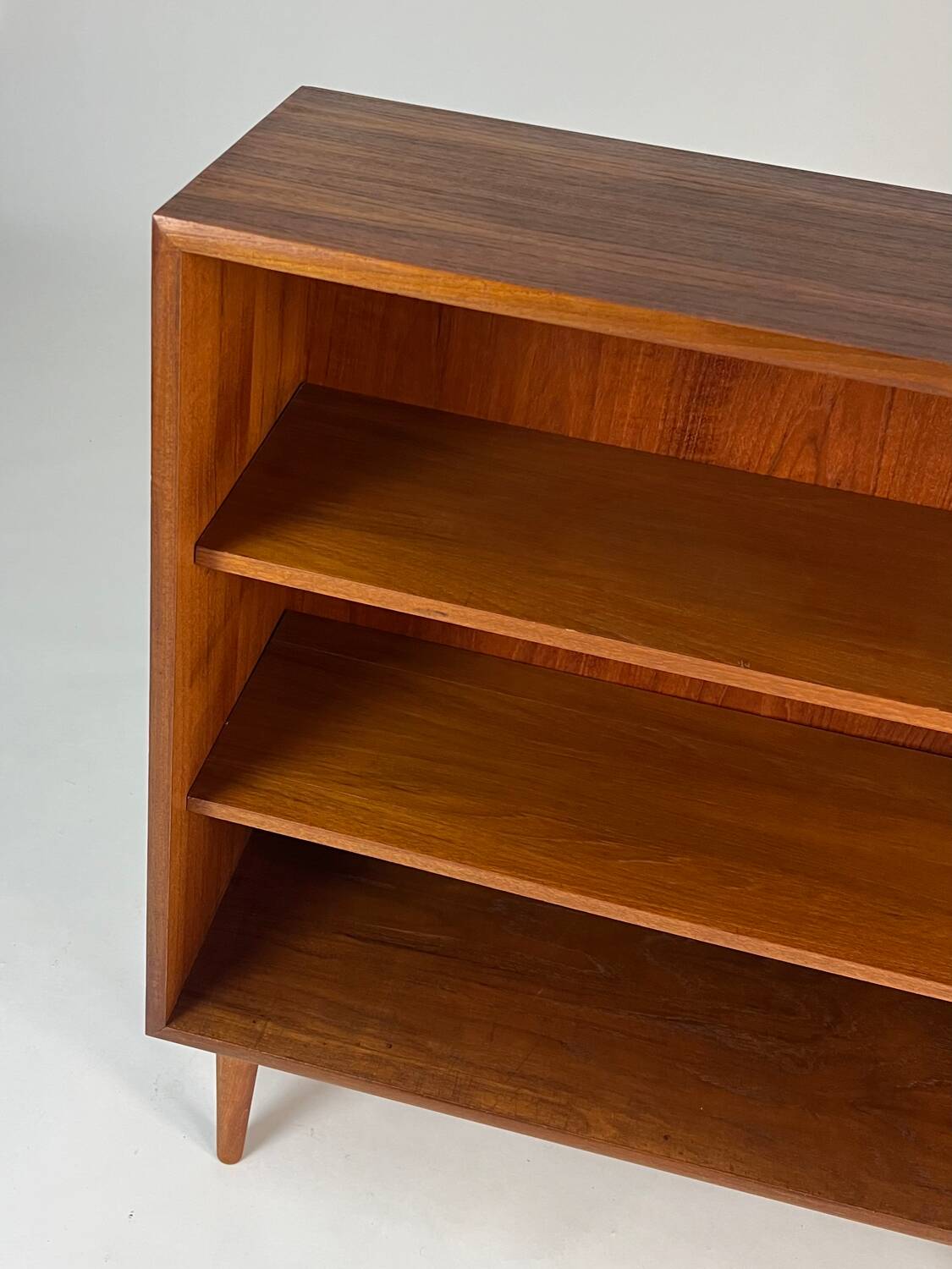Mid-century teak bookcase shelf highboard 60s WK vintage