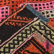 5x7 Pink & Blue Handmade Kilim Rug, 167x226Cm