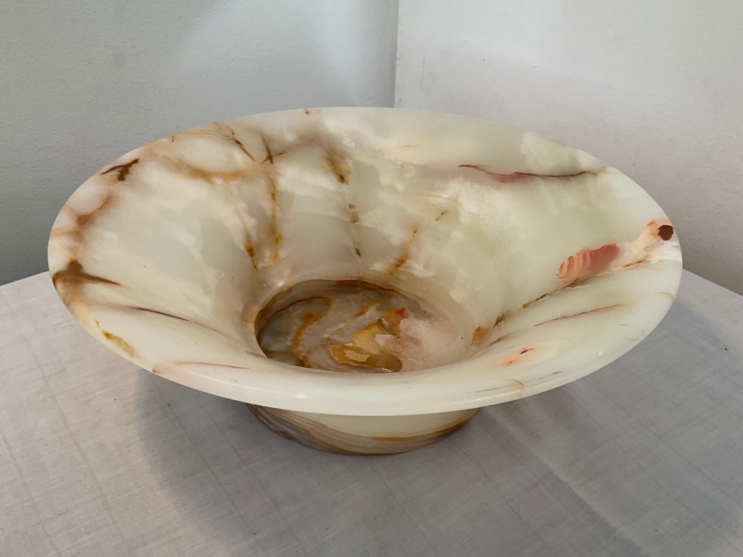 Vide pocket alabaster cup from the 70s