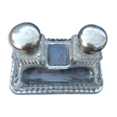 Double glass inkwell