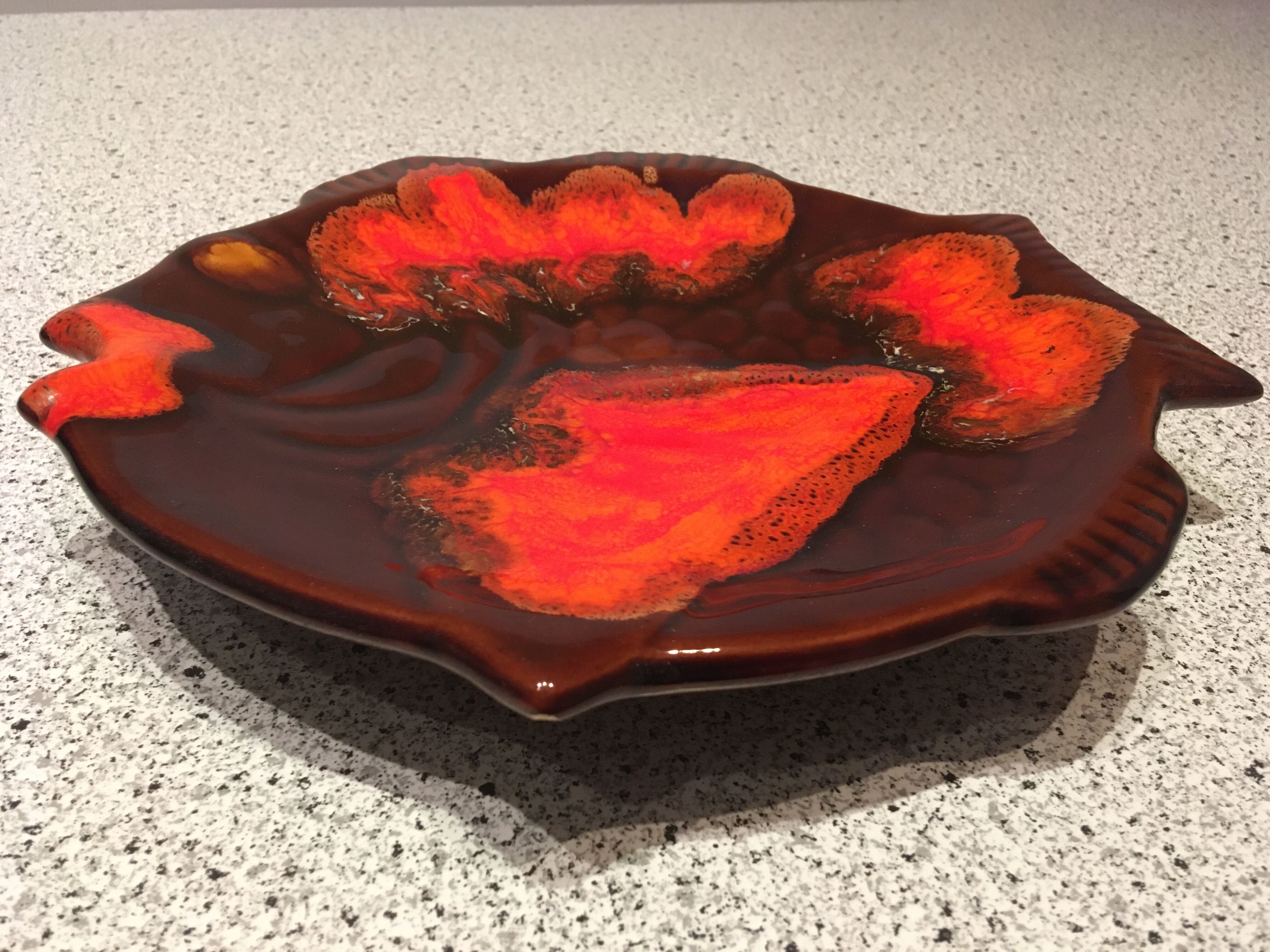 Stylized fish appetizer dish