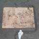 Old crate or military trunk metal patina original vintage canteen