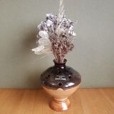 Pique flowers vase soliflore ceramic art decoration vintage hand decoration