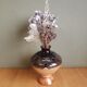 Pique flowers vase soliflore ceramic art decoration vintage hand decoration