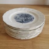 8 Plates of delft