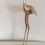 Great blue heron brass dore 46 cm