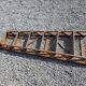 Old wooden step ladder with 6 steps