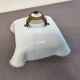 Blue opaline pendant light