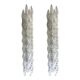Set of Two Contemporary Shenographic "Poliedro" Murano Glass Wall Sconces