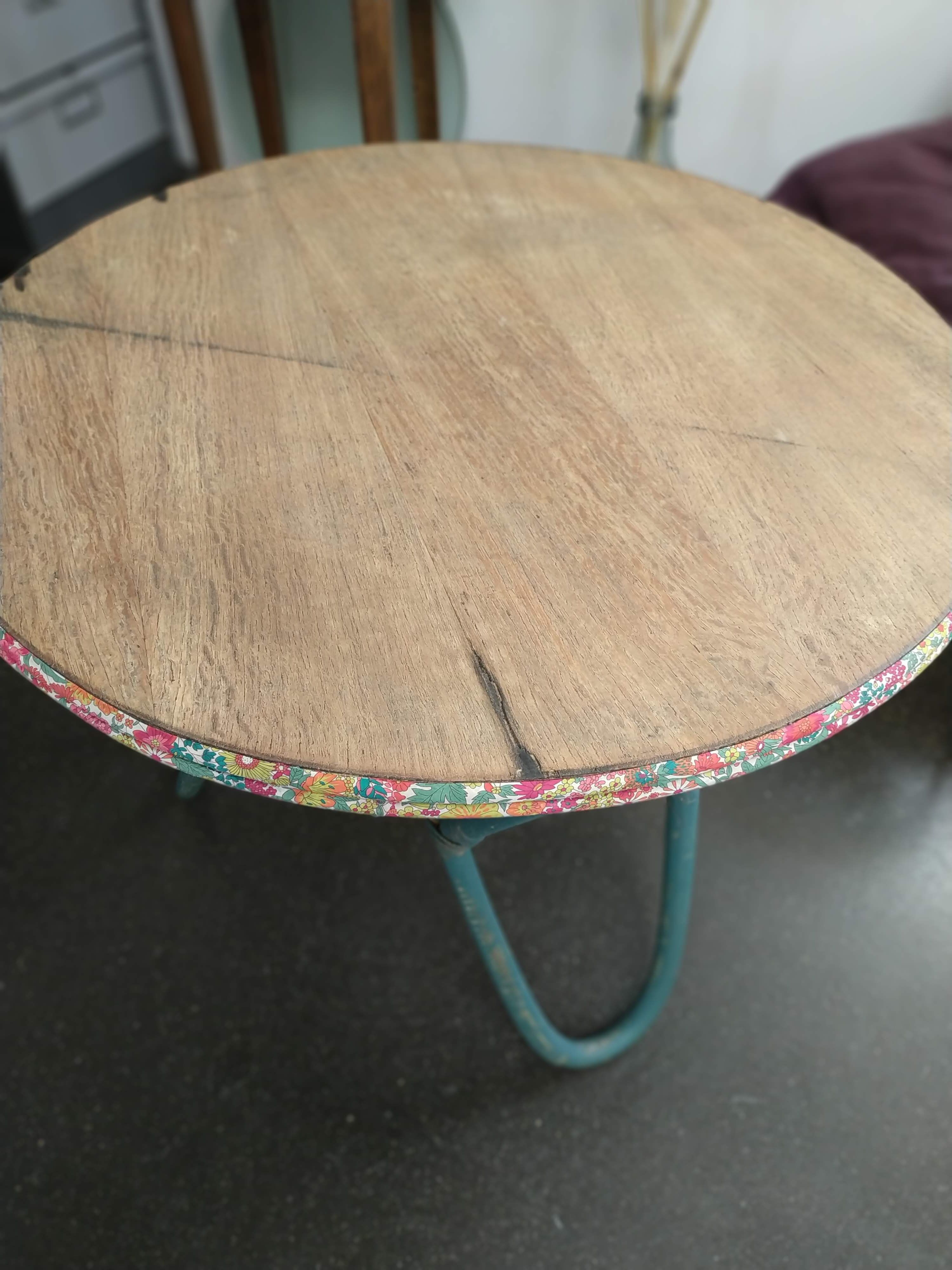 Vintage bamboo table