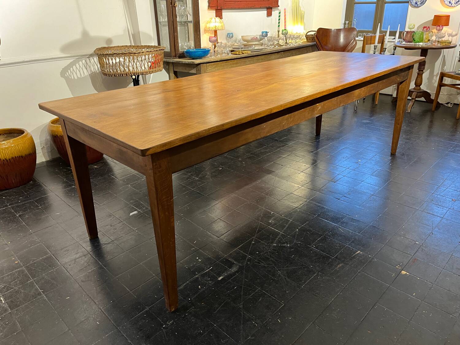 Large farm table