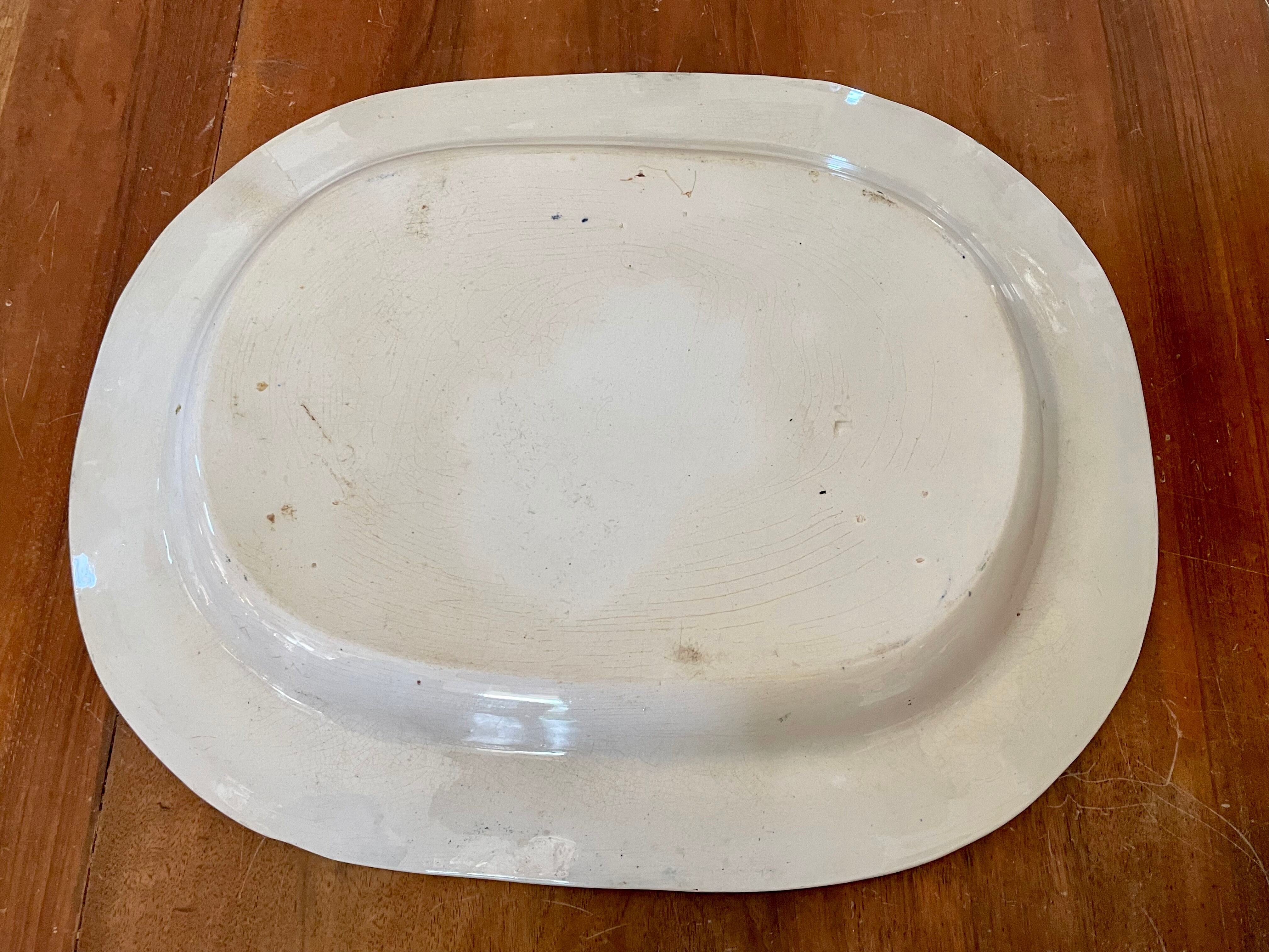 Old dish 40x32 cm