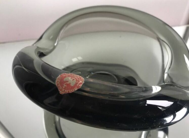 Sculptural Holmegaard Vintage Bowl