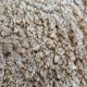 Vintage 1960s Scandinavian shag rug, Flokati style, 200cm x 203cm