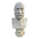 Large antique bust from the early 20th century plaster statue bust