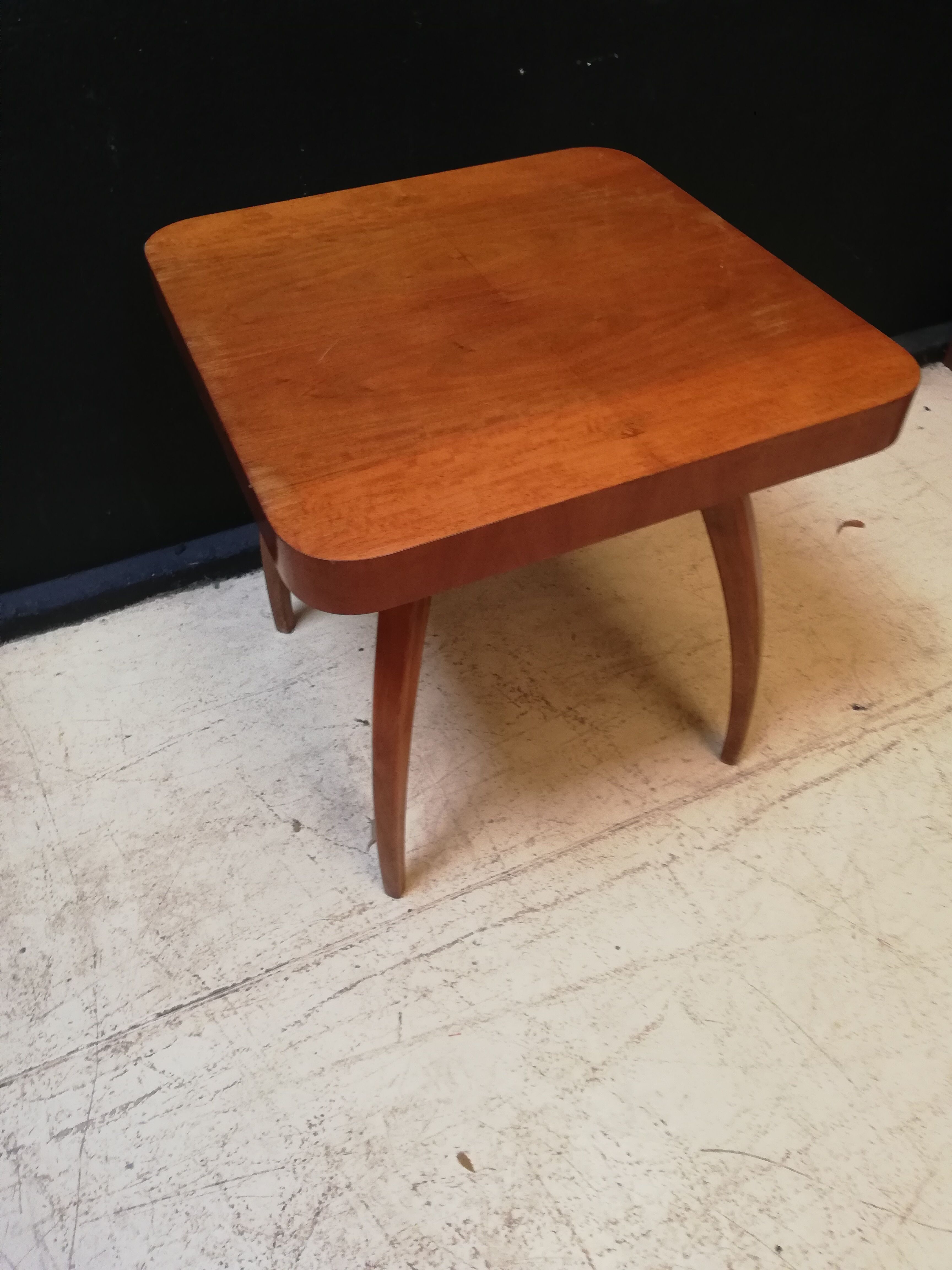 Coffee table Spider Halabala, vintage, Czech, art deco