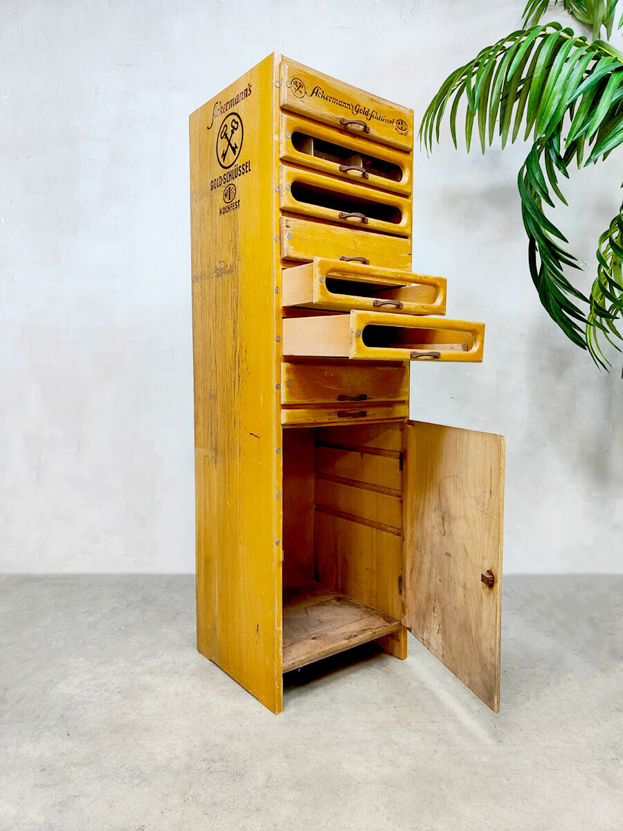Antique thread cabinet