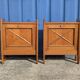 Paire de chevets vintage 1950-1960