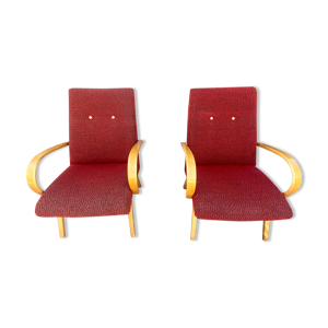 paire de fauteuils tchèque