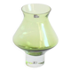 Space age green vase by Bo Borgstrom for Aseda Sweden 1960s