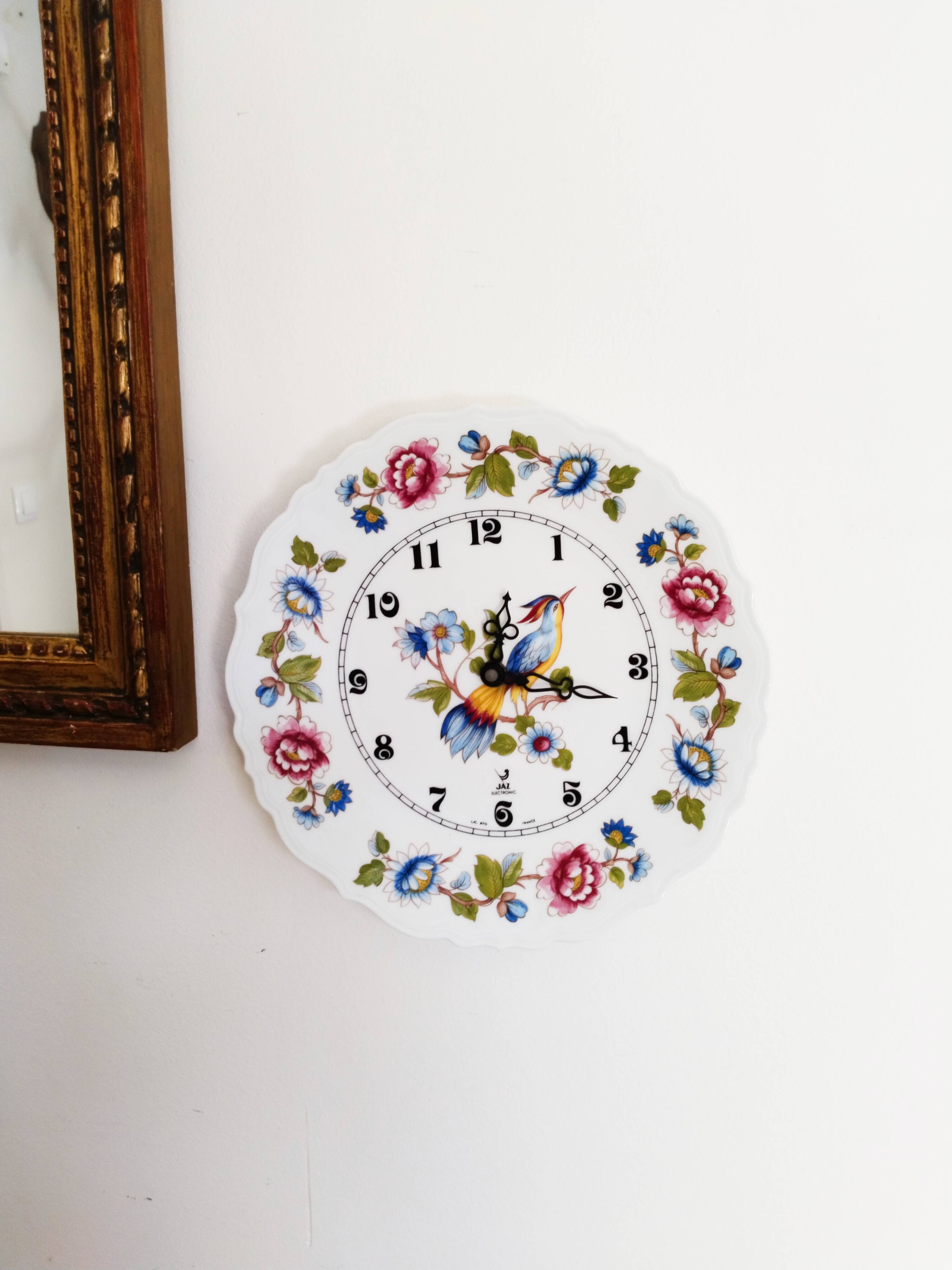 Limoges porcelain clock
