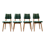 Set of 4 volak chairs